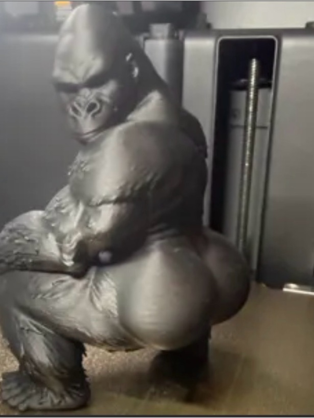 Kids Gorilla Figurine Toy - Black